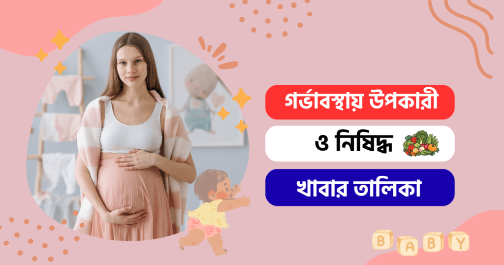 গর্ভাবস্থায় উপকারী ও নিষিদ্ধ খাবার তালিকা গর্ভাবস্থায়- উপকারী- ও -নিষিদ্ধ -খাবার -তালিকা