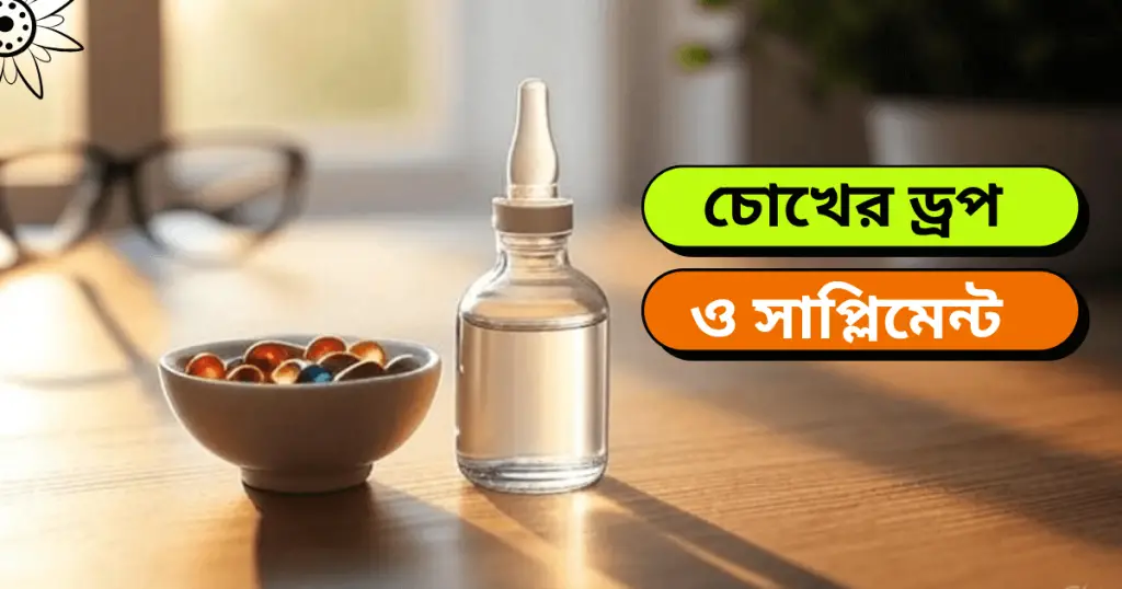 চোখের -ড্রপ- ও -সাপ্লিমেন্ট