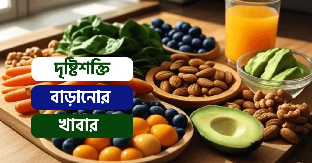 দৃষ্টিশক্তি -বাড়ানোর- খাবার